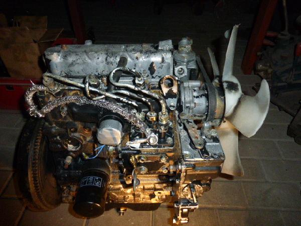Dieselmotor Mitsubishi L3A gebraucht-funktional als Austauschmotor Dieselmotor Mitsubishi L3A gebraucht-funktional als Austauschmotor